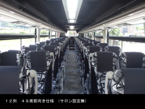 ⑦車内正面